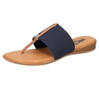 2Go Fashion Damen 8214-702 Flache Sandale, Navy, 37 EU