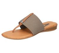 2Go Fashion Damen 8214-702 Flache Sandale, Oliv, 40 EU