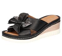 2Go Fashion Damen 8231-701 Keilsandale, schwarz, 41 EU