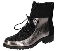 2Go Fashion Damen Mode-Stiefel 8240-501 schwarz/Silber Größe 39 EU