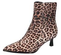2Go Fashion Damen 8248-501 Mode-Stiefel, Beige Schwarz, 41 EU