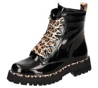 2Go Fashion Damen 8259-501Mode-Stiefel Schwarz Lack 37 EU