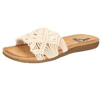 2Go Fashion Damen 8962-701 Schiebe-Sandalen, Beige, 42 EU