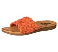 2Go Fashion Damen 8962-701 Schiebe-Sandalen, Orange, 38 EU
