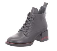 2GO Fashion Damen-Schnürstiefelette Schwarz-Rot 39