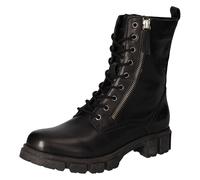 2GO Fashion Damenschuhe Schnürstiefel schwarz schwarz - Gr. - 41