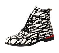 2GO Fashion Damenschuhe Schnürstiefel weiss weiss - Gr. - 36