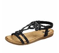 2GO FASHION - Elegante Sandalette schwarz - Gr. - 38