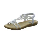 2GO FASHION - Elegante Sandalette silber - Gr. - 38