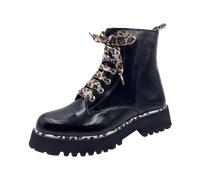 2Go Fashion Schnür Boots Damen schwarz 40