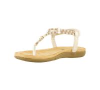 2GO FASHION - Zehentrenner Sandale gold - Gr. - 39