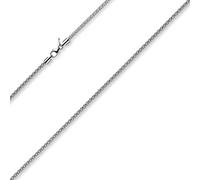 2mm Armband runde Himbeer-Kette aus 585 Gold Weißgold Armschmuck Armkette, 21cm