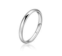 2mm Vorsteckring Silber 925 Sterling Dünne Filigraner Stacking Midi Knuckle Bandringe Knöchelringe Stapelringe Rings Größe 43