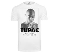 Mister Tee T-Shirt 2Pac Prayer Tee Weiß L