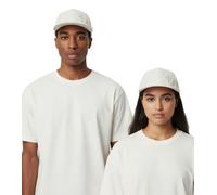 2PAC Snapback-Cap mit Stickmuster & Kreuz-Emblem Tupac Limited Streetwear Edition TC108767TUP3 Creme-Weiß