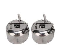 2Pcs Edelstahl Nähmaschine Spulenkapsel, robuste Metall-Spulenkästen für präzises Nähen, kompatibel mit Nähmaschinen, für Hobbynäher, Schneider und Nähanfänger zu Hause oder im Atelier
