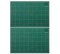 2PCS Professionelle faltbare Schmuckschneidematte Tragbare Schneidunterlage PP Textur für präzises Basteln mit Bastelzubehör