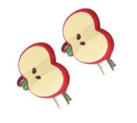 2PCS Schöne Kinder Haar Clip Cartoon Obst Form Haarspangen Für Kinder Schule Aktivität Teens Mädchen Styling Werkzeug Obst Form Clip