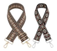 2PCS Schultergurt für Taschen Tragegurte für Taschen for Bags Width 5 cm Adjustable Shoulder Strap Women's Carry Strap Carabiner for Shoulder Bags Bags Handbags