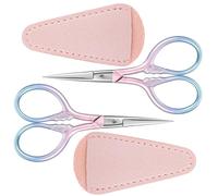 2pcs Stickschere 3,5 Zoll Edelstahlschere, Kleine Schere Nähen Bastelschere | Kleine Handwerkliche, zum Nähen von Fäden, Handarbeiten, Embroidery Scissors, für Stoffstickere
