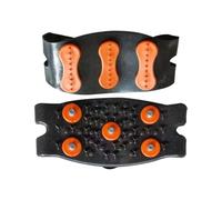 2Stk Spikes Für Schuhe Winter -Schuhspikes Schuhkrallen, Ice Klampen steigeisens Mit 5 Spikes, Schuhkrallen, Rutschfeste, Schuhspikes Mit Verstellbaren Riemen, Für Wanderschuhe Outdoor laufens Wandern