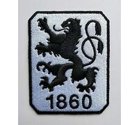 2stk TSV 1860 Muenchen Aufnäher Patch Football Fussball Soccer Club Iron on bügelbild aufbügler Badge
