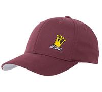 2Stoned Flexfit Baseball Cap Classic Bordeaux mit Stick Crown Größe S/M (56cm - 58cm) für Damen, Herren und Jugendliche
