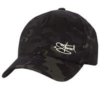 2Stoned Flexfit Baseball Cap Multicam Black Camo mit Stick Größe S/M (56 cm - 58 cm) für Damen, Herren und Jugendliche