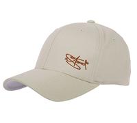 2Stoned Flexfit Baseball Kappe Classic Beige mit Stick Größe XXL (62 cm - 65 cm) für Frauen und Männer