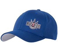 2Stoned Flexfit Baseball Kappe Classic Royal Blau mit Stick Rudeboy Größe XXL (62cm - 65cm) für Frauen und Männer
