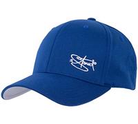 2Stoned Flexfit Cap Classic Fullcap Royal Blau mit Stick Kindergröße Youth (53 cm - 55 cm) für Jungen und Mädchen