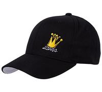 2Stoned Flexfit Cap Classic Fullcap Schwarz mit Stick Crown Kindergröße Youth (53cm - 55cm) für Jungen und Mädchen