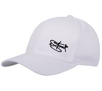 2Stoned Flexfit Cap Classic Fullcap Weiß mit Stick Kindergröße Youth (53 cm - 55 cm) für Jungen und Mädchen