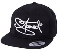 2Stoned Original Flexfit Snapback Baseball Cap Schwarz mit 3D-Stick