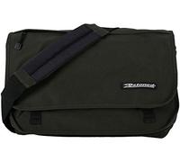 2Stoned Original Vintage Messenger Bag Umhängetasche mit 3D Label, Olivgrün