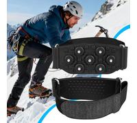 2X Anti Rutsch Schuhspikes Winter, Schuhspikes Zum Überziehen, Schuhe Spikes Glatteis, Spikes Für Schuhe Winter, 12,1 X 4,7 X 1,2 cm, Für Wandern Klettern Angeln Spazierengehen Bergsteigen Outdoor