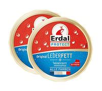2X Erdal Protect Original Lederfett, Intensivpflege mit Nässeschutz, 150 ml