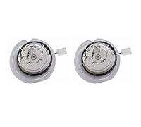 2X NH38 Standardwerk Serie NH3 Mechanische Automatikuhr bewegliche Teile Vierundzwanzig Juwelen Nh38A Japan importiert, silber