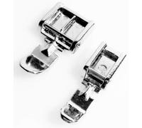 2X Reissverschlussfuß Nähfuß (Schmal und Normal) für Janome Nähmaschinen 230DC, 360DC, Sew Mini Platinum, 415, 423S, M30A u.v.m.