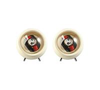 2X Uhrenbeweger für Automatikuhren Uhrenbox Automatikaufzug (Cremeweiß)