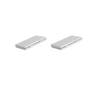 2X - und TF-Kartenetui Aus Aluminiumlegierung, Doppellagig, Großes Fassungsvermögen mit EVA-Steckplätzen für 6 -Karten und 12 TF-Karten