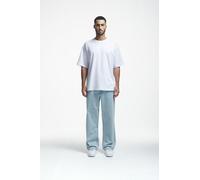 Bequeme Jeans 2Y STUDIOS "2Y Studios 2Y Adrik Basic Baggy Jeans", Herren, Gr. 36, Normalgrößen, ice, 100% Baumwolle, unifarben, Jeans (18802335-36) ice