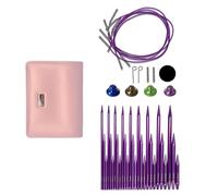 3 0 Mm-6 0 Mm Austauschbares Rundstricknadel Set Mit Etui Und Zubehör Rundstricknadeln Für Damen