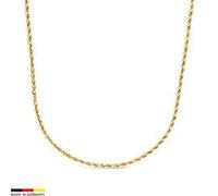 3,3 mm breite Kordelkette aus 8 Karat Gold