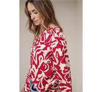 3/4-Arm Bluse mit Tapedetails