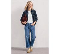 Street One Damen 3/4 Arm Cordjacke mit Hemdkragen