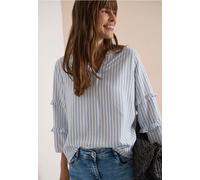 Cecil 3/4-Arm mit Split Neck und Rüschen