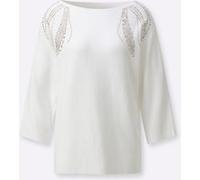 3/4-Arm-Pullover ecru 46