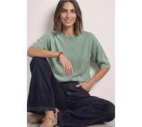 3/4-Arm Pullover mit Rundhals
