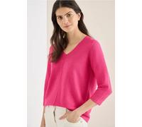 3/4-Arm Pullover mit Struktur